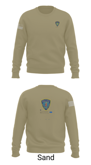 Crew Neck Sweatshirt, Port Authority Police, , Teamtime, Team time, sublimation, custom sports apparel, team uniforms, spirit wear, spiritwear, sports uniforms, custom shirts, team store, custom team store, fundraiser sports, apparel fundraiser