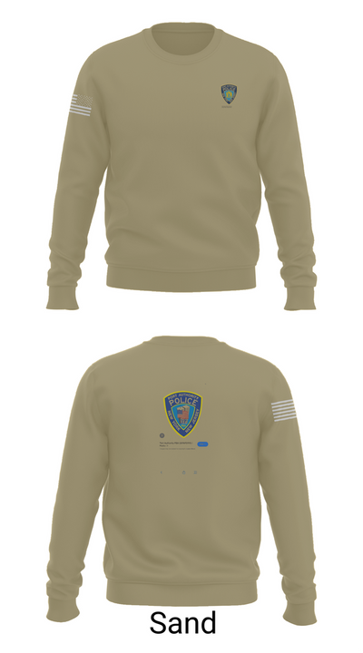 Port Authority Police 67694439 Crew Neck Sweatshirt - 81