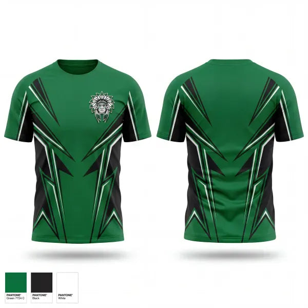 Old School Cotton Feel Shirt, Warriors, , Teamtime, Team time, sublimation, custom sports apparel, team uniforms, spirit wear, spiritwear, sports uniforms, custom shirts, team store, custom team store, fundraiser sports, apparel fundraiser