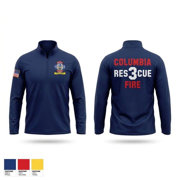 Windbreaker, Columbia Fire Department RESCUE3, Fire Department, Teamtime, Team time, sublimation, custom sports apparel, team uniforms, spirit wear, spiritwear, sports uniforms, custom shirts, team store, custom team store, fundraiser sports, apparel fundraiser