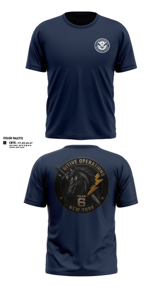Short Sleeve Performance Shirt, Fugitive Operations, Police, Teamtime, Team time, sublimation, custom sports apparel, team uniforms, spirit wear, spiritwear, sports uniforms, custom shirts, team store, custom team store, fundraiser sports, apparel fundraiser