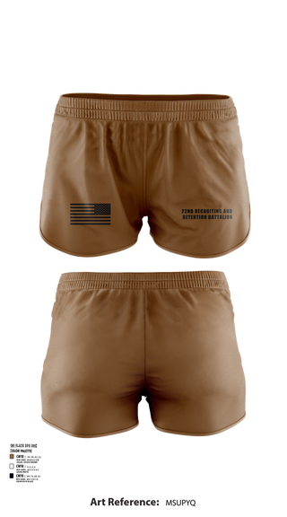 Ranger Panties, 22nd Recruiting and Retention Battalion, , Teamtime, Team time, sublimation, custom sports apparel, team uniforms, spirit wear, spiritwear, sports uniforms, custom shirts, team store, custom team store, fundraiser sports, apparel fundraiser