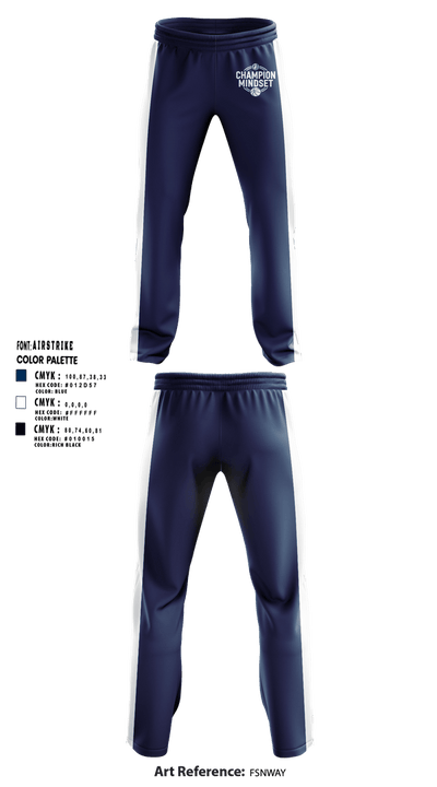 Champion Mindset Basketball Academy 5721341 Sweatpants - 1