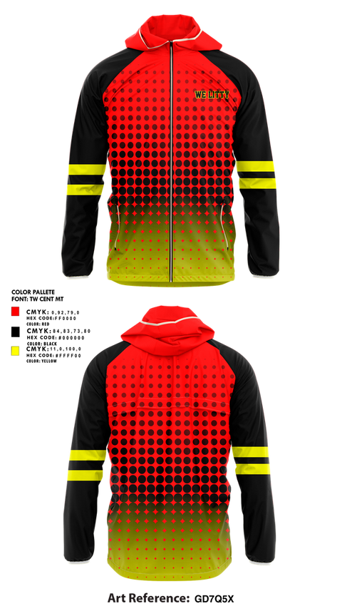 Windbreaker, We Litty!, , Teamtime, Team time, sublimation, custom sports apparel, team uniforms, spirit wear, spiritwear, sports uniforms, custom shirts, team store, custom team store, fundraiser sports, apparel fundraiser