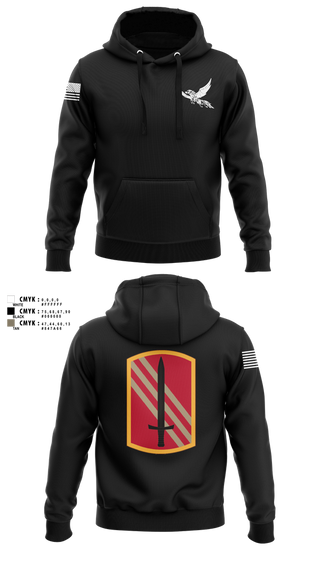Hoodie, 196th BDE SIG CO, , Teamtime, Team time, sublimation, custom sports apparel, team uniforms, spirit wear, spiritwear, sports uniforms, custom shirts, team store, custom team store, fundraiser sports, apparel fundraiser