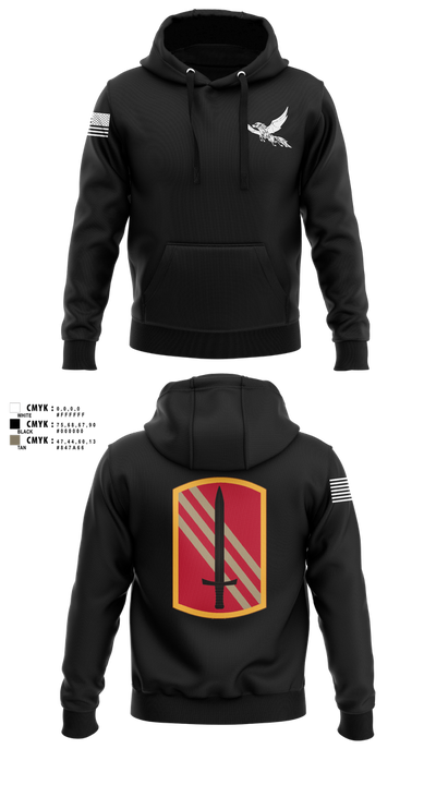 196th BDE SIG CO 21636857 Hoodie - 4