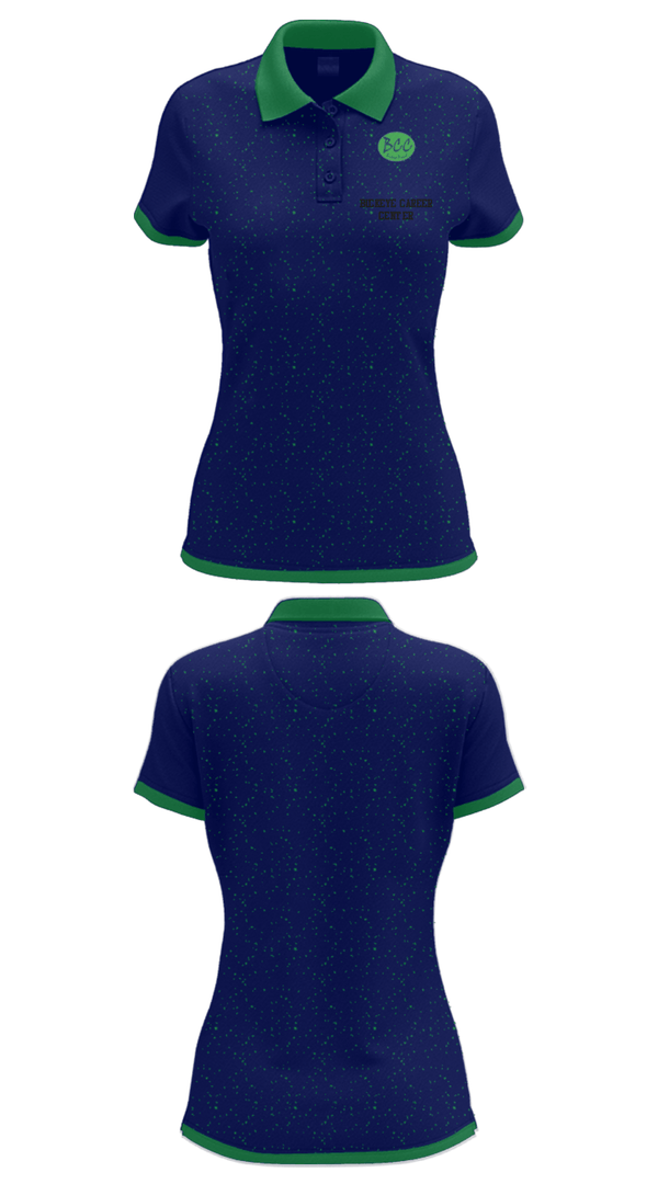 Women's Short Sleeve Performance Polo, Buckeye Career Center, Spirit Store, Teamtime, Team time, sublimation, custom sports apparel, team uniforms, spirit wear, spiritwear, sports uniforms, custom shirts, team store, custom team store, fundraiser sports, apparel fundraiser