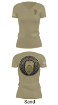United States Federal Reserve Police 30952270 Women's Short Sleeve V-neck Shirt - 44