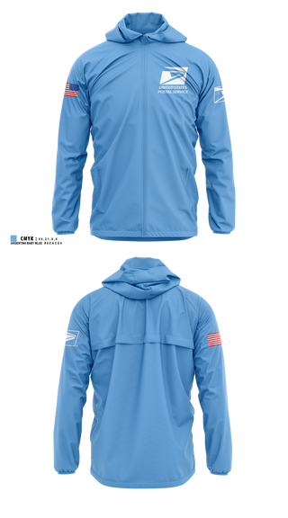 Windbreaker, United States Postal Service, , Teamtime, Team time, sublimation, custom sports apparel, team uniforms, spirit wear, spiritwear, sports uniforms, custom shirts, team store, custom team store, fundraiser sports, apparel fundraiser