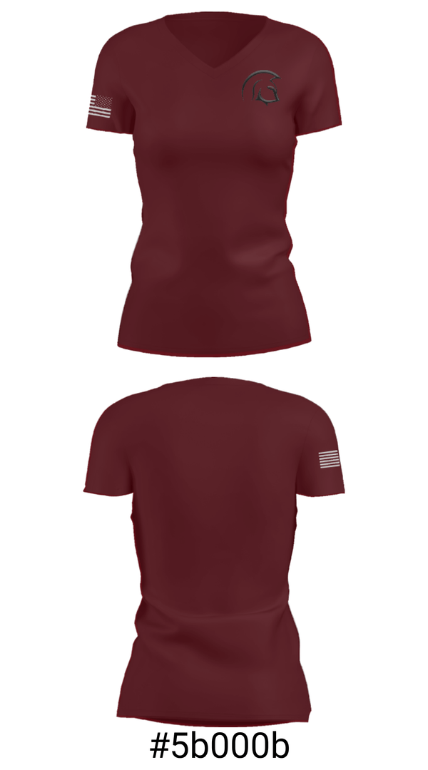 Women's Short Sleeve Vneck Shirt, North Crawford Elementary School, Spirit Store, Teamtime, Team time, sublimation, custom sports apparel, team uniforms, spirit wear, spiritwear, sports uniforms, custom shirts, team store, custom team store, fundraiser sports, apparel fundraiser