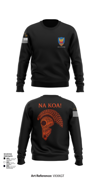 HHC, 311th (T)SC Crew Neck Sweatshirt - 104