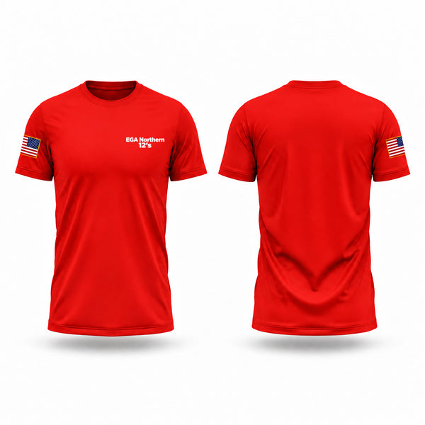 Short Sleeve Performance Shirt, EGA Northern 12's, Marines, Teamtime, Team time, sublimation, custom sports apparel, team uniforms, spirit wear, spiritwear, sports uniforms, custom shirts, team store, custom team store, fundraiser sports, apparel fundraiser