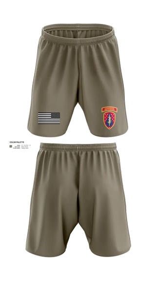 Athletic Shorts With Pockets, HHB 4th BN, 3rd SFAB, , Teamtime, Team time, sublimation, custom sports apparel, team uniforms, spirit wear, spiritwear, sports uniforms, custom shirts, team store, custom team store, fundraiser sports, apparel fundraiser