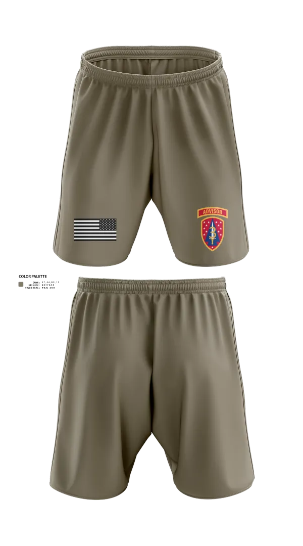 Athletic Shorts With Pockets, HHB 4th BN, 3rd SFAB, , Teamtime, Team time, sublimation, custom sports apparel, team uniforms, spirit wear, spiritwear, sports uniforms, custom shirts, team store, custom team store, fundraiser sports, apparel fundraiser