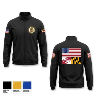 Windbreaker, Greenbelt police Charlie squad, Police, Teamtime, Team time, sublimation, custom sports apparel, team uniforms, spirit wear, spiritwear, sports uniforms, custom shirts, team store, custom team store, fundraiser sports, apparel fundraiser