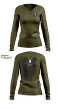 Bruiser Shift 3735802 Women's Long Sleeve V-neck Shirt - 1