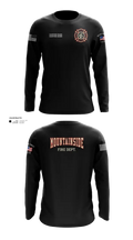 Mountainside Fire Department 9834864 Long Sleeve Performance Shirt - 1