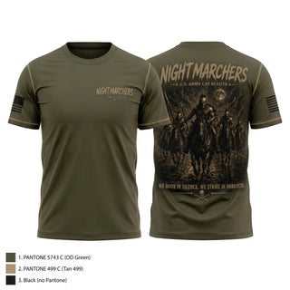 Short Sleeve Performance Shirt, 3rd platoon Nightmarchers, Army, Teamtime, Team time, sublimation, custom sports apparel, team uniforms, spirit wear, spiritwear, sports uniforms, custom shirts, team store, custom team store, fundraiser sports, apparel fundraiser