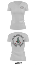 Northeast Florida Woodturning Association 62265388 Women's Short Sleeve V-neck Shirt - 19