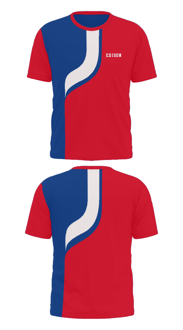 Short Sleeve Performance Shirt, EDISON, Wrestling, Teamtime, Team time, sublimation, custom sports apparel, team uniforms, spirit wear, spiritwear, sports uniforms, custom shirts, team store, custom team store, fundraiser sports, apparel fundraiser