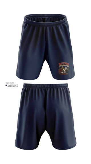 Athletic Shorts With Pockets, Belvior Volunteer Fire Department, Fire Department, Teamtime, Team time, sublimation, custom sports apparel, team uniforms, spirit wear, spiritwear, sports uniforms, custom shirts, team store, custom team store, fundraiser sports, apparel fundraiser