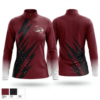 Quarter Zip Jacket, Auburn Xtreme, Softball, Teamtime, Team time, sublimation, custom sports apparel, team uniforms, spirit wear, spiritwear, sports uniforms, custom shirts, team store, custom team store, fundraiser sports, apparel fundraiser