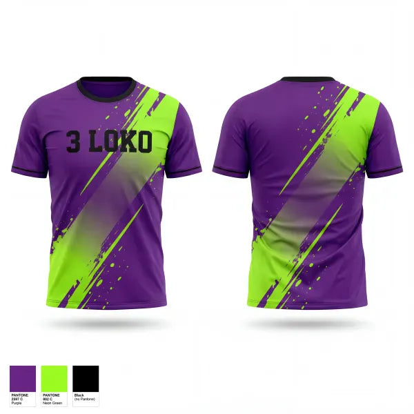 Short Sleeve Performance Shirt, 3 LOKO, , Teamtime, Team time, sublimation, custom sports apparel, team uniforms, spirit wear, spiritwear, sports uniforms, custom shirts, team store, custom team store, fundraiser sports, apparel fundraiser