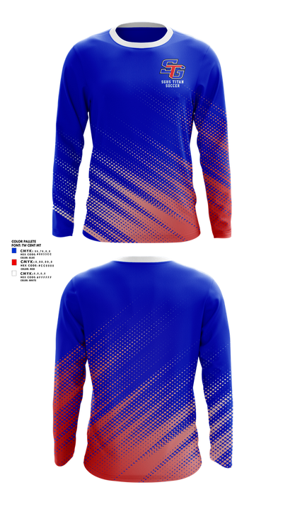 SGHS Titan Soccer 37109095 Long Sleeve Performance Shirt 2