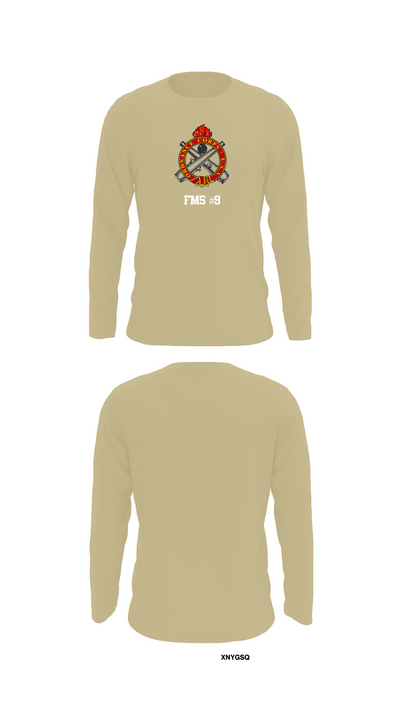 FMS #9 18239341 Long Sleeve Performance Shirt 92