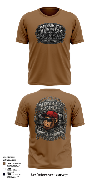 Short Sleeve Performance Shirt, Monkey Business Motorcycle Hauling, , Teamtime, Team time, sublimation, custom sports apparel, team uniforms, spirit wear, spiritwear, sports uniforms, custom shirts, team store, custom team store, fundraiser sports, apparel fundraiser