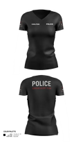 Cougar Alert Team 51493107 Women's Short Sleeve V-neck Shirt - 21