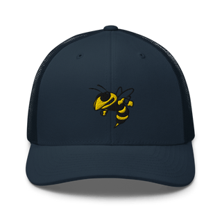 Wynne Yellowjackets 3239649 Retro Trucker Hat | Yupoong 6606