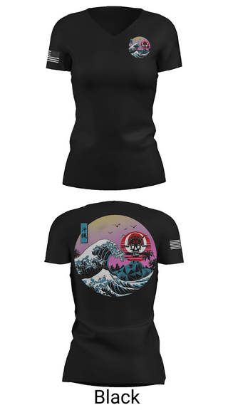 Womens Short Sleeve Vneck Shirt, ODA 1123, , Teamtime, Team time, sublimation, custom sports apparel, team uniforms, spirit wear, spiritwear, sports uniforms, custom shirts, team store, custom team store, fundraiser sports, apparel fundraiser