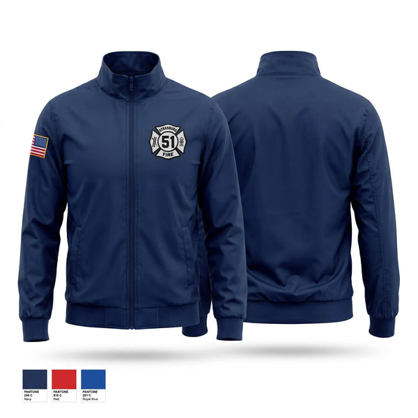 Windbreaker, Strasburg Fire Department, Fire Department, Teamtime, Team time, sublimation, custom sports apparel, team uniforms, spirit wear, spiritwear, sports uniforms, custom shirts, team store, custom team store, fundraiser sports, apparel fundraiser