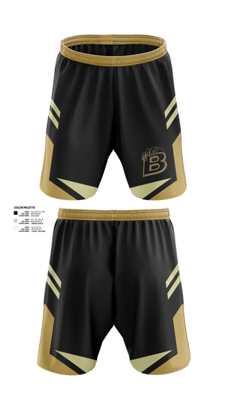 Athletic Shorts With Pockets, Bonnabel High School Bruins, Baseball, Teamtime, Team time, sublimation, custom sports apparel, team uniforms, spirit wear, spiritwear, sports uniforms, custom shirts, team store, custom team store, fundraiser sports, apparel fundraiser
