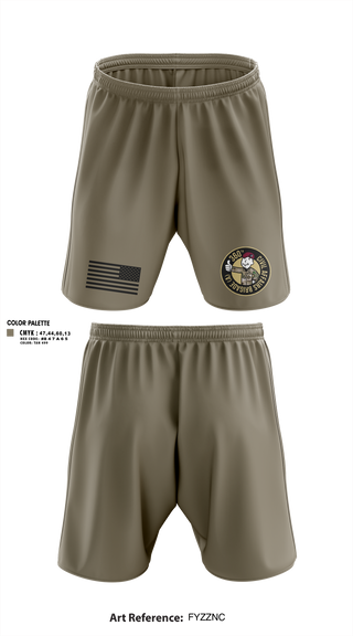 Athletic Shorts With Pockets, 360 CA BDE (Airborne), Army, Teamtime, Team time, sublimation, custom sports apparel, team uniforms, spirit wear, spiritwear, sports uniforms, custom shirts, team store, custom team store, fundraiser sports, apparel fundraiser