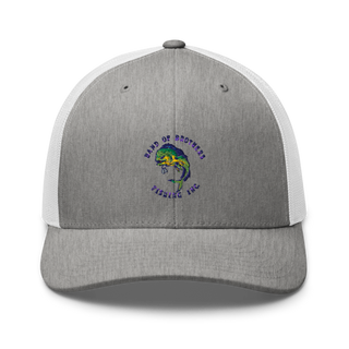 Band of Brothers Fishing 12640804 Retro Trucker Hat | Yupoong 6606