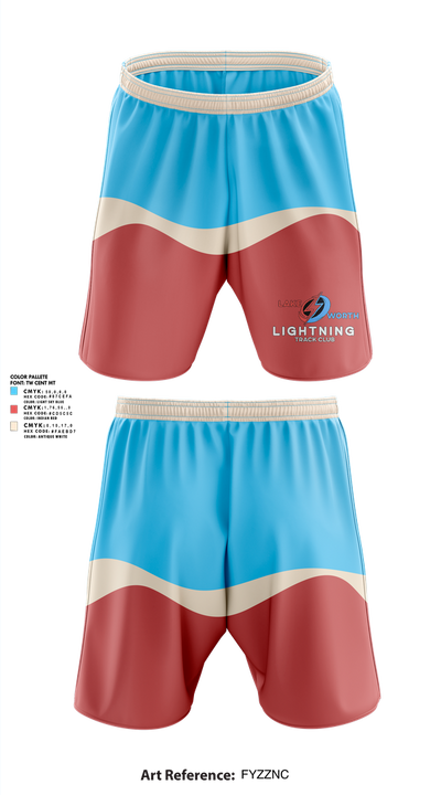 Lightning 37882706 Athletic Shorts With Pockets - 1
