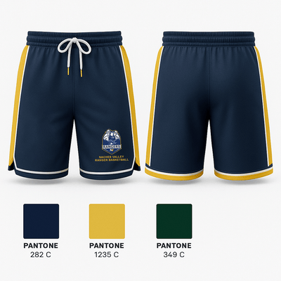 Naches Valley Ranger Basketball Athletic Shorts With Pockets - 1