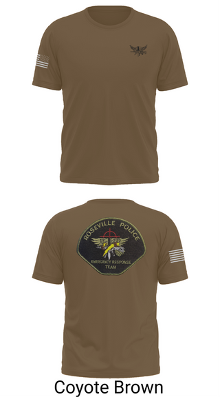 Short Sleeve Performance Shirt, Roseville E.R.T., , Teamtime, Team time, sublimation, custom sports apparel, team uniforms, spirit wear, spiritwear, sports uniforms, custom shirts, team store, custom team store, fundraiser sports, apparel fundraiser