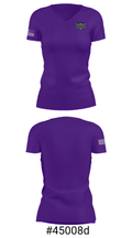 Hollis Upper Elementary School 94323285 Women's Short Sleeve V-neck Shirt - 21