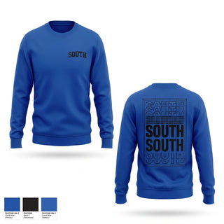 Crew Neck Sweatshirt, South, , Teamtime, Team time, sublimation, custom sports apparel, team uniforms, spirit wear, spiritwear, sports uniforms, custom shirts, team store, custom team store, fundraiser sports, apparel fundraiser
