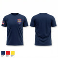 Monroeville Fire department Station 5 11171079 Old School Cotton Feel Shirt - 1