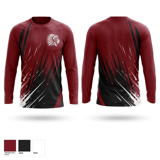 Long Sleeve Performance Shirt, Canal Winchester Indians, Softball, Teamtime, Team time, sublimation, custom sports apparel, team uniforms, spirit wear, spiritwear, sports uniforms, custom shirts, team store, custom team store, fundraiser sports, apparel fundraiser