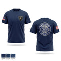 Swansboro police cadets 55996899 Old School Cotton Feel Shirt - 1