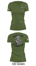 812 CES 8897220 Women's Short Sleeve V-neck Shirt - 48