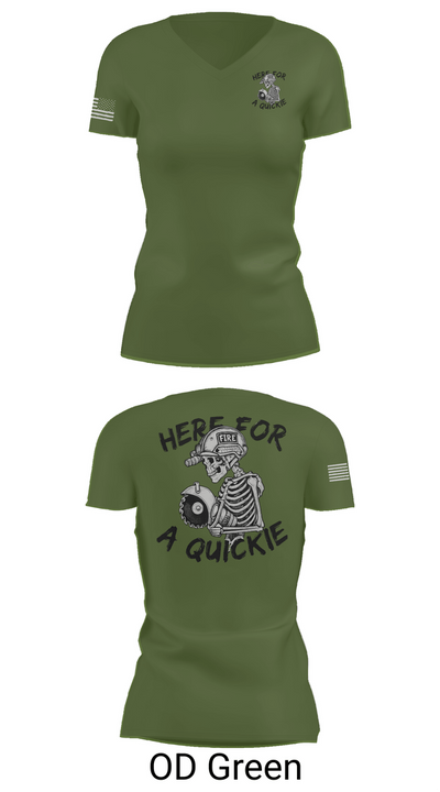 812 CES 8897220 Women's Short Sleeve V-neck Shirt - 48