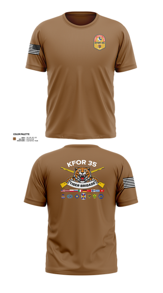 Short Sleeve Performance Shirt, 256th Infantry Brigade Combat Team, National Guard, Teamtime, Team time, sublimation, custom sports apparel, team uniforms, spirit wear, spiritwear, sports uniforms, custom shirts, team store, custom team store, fundraiser sports, apparel fundraiser