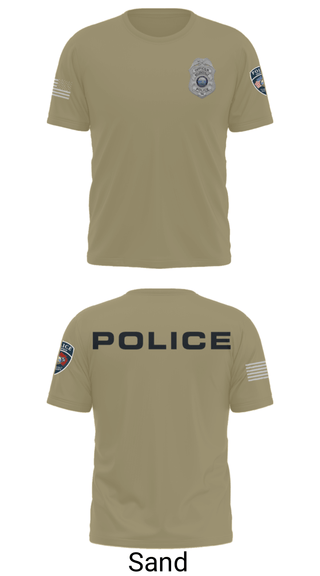 Short Sleeve Performance Shirt, , Police, Teamtime, Team time, sublimation, custom sports apparel, team uniforms, spirit wear, spiritwear, sports uniforms, custom shirts, team store, custom team store, fundraiser sports, apparel fundraiser