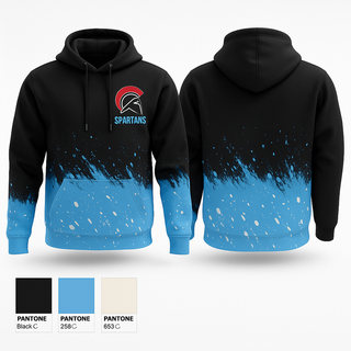 Hoodie, Spartans, Men's Basketball, Teamtime, Team time, sublimation, custom sports apparel, team uniforms, spirit wear, spiritwear, sports uniforms, custom shirts, team store, custom team store, fundraiser sports, apparel fundraiser